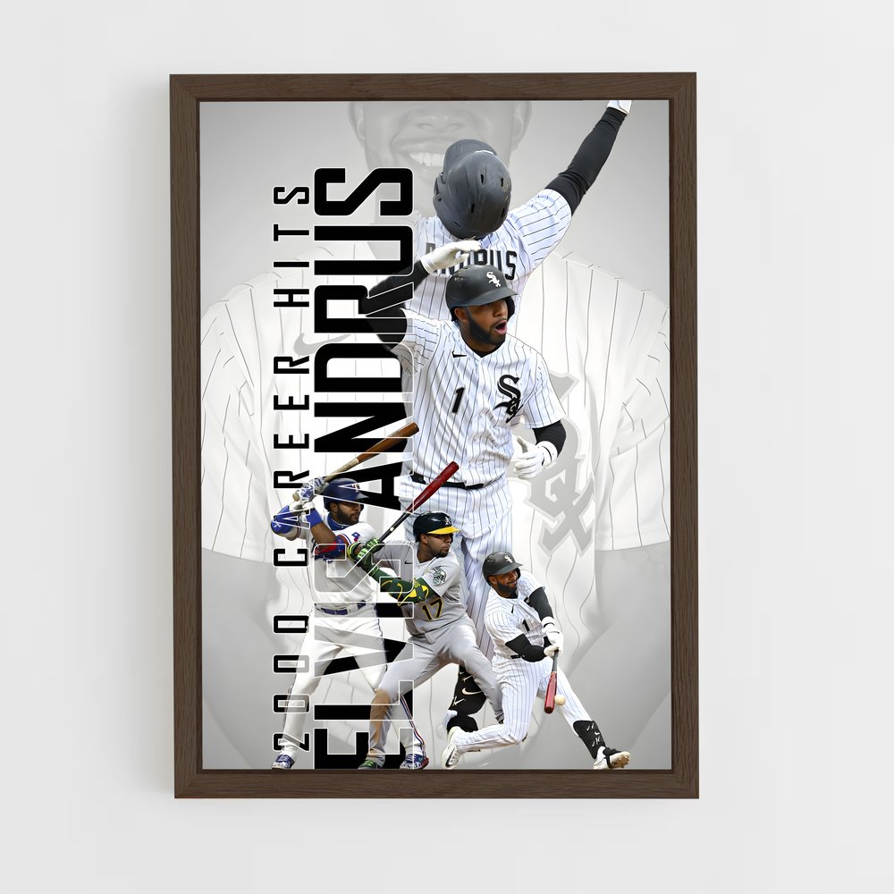 Poster Elvis en Action – affiche Baseball (vue 5)